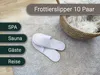 Frottierslipper 10er Set, Universalgröße, weiß Produktbild-Vorschau 3