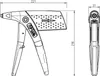 Gesipa Flipper Box, Blindnieten Zange, Anteprima dell’immagine prodotto 9
