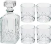 Skleněná karafa + 4 sklenice 0,9 l na whisky brandy set Náhled obrázku produktu 10