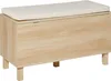 BELIANI Sitzbank mit Stauraum Beige u. Hellbraun Produktbild-Vorschau 7