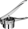 9 cm Edelstahl-Entsafter mit großem Loch, manuell, für Produktbild-Vorschau 1