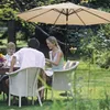 Avestar 228 cm Sonnenschirm, Gartenschirm, mit Kurbel, Produktbild-Vorschau 7