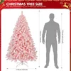 LEADZM 180cm Künstlicher Weihnachtsbaum mit Beleuchtung LED Produktbild-Vorschau 7