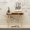 Skye Decor, Ottoke- OttokeMDD, Couleur chêne,,Blanc, Voir les images du produit 1