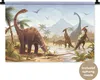 MuchoWow® Wandteppich Wandbehang Dinosaurier - Landschaft - Produktbild-Vorschau 1