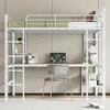 Sweiko hoogslaper, 140x200 cm, metalen bedframe, ijzeren Productafbeelding-voorbeeld 2