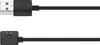 A black USB charging cable with a USB-A connector on one end and a magnetic charging connector on the other. Produktbild-Vorschau