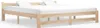 vidaXL Letto in legno massiccio di pino 200x200 cm Anteprima dell’immagine prodotto 10