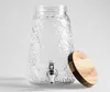HOMLA REMO nádoba s kohoutkem a dřevěným víkem 3,5 l Náhled obrázku produktu 4