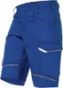 A close-up view of blue work shorts with black and gray accents. Produktbild-Vorschau