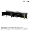 Mobile TV Merax con illuminazione a LED, mobile TV da Anteprima dell’immagine prodotto 10