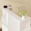 Empfangstheke 120x50x110cm Weiß mit 3-farbiger Produktbild-Vorschau 7