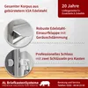 5er V2A Edelstahl Briefkastenanlage für Aufputz - Produktbild-Vorschau 3