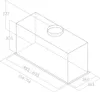 Elica LANE MBL/A/52 Built-in Black 550 m3/h Náhled obrázku produktu 7