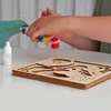 Malset aus Holz "Weltall" – Ausmalbilder für Kinder Produktbild-Vorschau 4