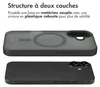 Accezz Rugged Frosted MagSafe Backcover pour l'Apple iPhone Voir les images du produit 2