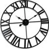 Reloj de pared Relaxdays, con números romanos, diámetro 60 Vista previa de la imagen del producto 1