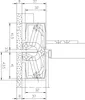 Simonswerk TECTUS TE540 3D A8 unsichtbares Scharnier 200x32 Produktbild-Vorschau 4