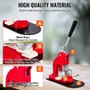 SucceBuy Macchina per bottoni da 25 mm, set per punzonatura Anteprima dell’immagine prodotto 4