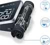 A close-up view of a digital blood pressure monitor and its cuff, with feature callouts on the right. Náhled obrázku produktu
