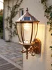 Solar Außenwandleuchte im Vintage Design – LED Produktbild-Vorschau 7