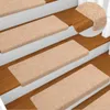 Stufenmatten Selbstklebend 5 Stk. 65x21x4 cm Hellbraun Produktbild-Vorschau 2