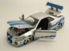 Nissan Skyline GT-R R34 2002 silber blau Brian Fast & Produktbild-Vorschau 4
