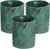 Gartensack afvalzakken, set van 3 stuks, robuust, groene Productafbeelding-voorbeeld 1