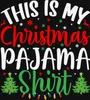 This is my Christmas Pajama Shirt Pyjama - Weihnachten Xmas Produktbild-Vorschau 3