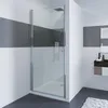 Duschtür 70cm Pendeltür Dusche Nischentür Drehtür Einzeltür Produktbild-Vorschau 1