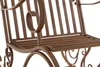 Fauteuil à bascule en métal modèle Smile (lot de 2) - Voir les images du produit 2
