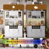 Flieks Cuisine Armoire haute avec Led, Buffet de cuisine Voir les images du produit 6