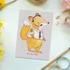 Mr. & Mrs. Panda Postkarte Pilot Herz - Grau Pastell - Produktbild-Vorschau 2