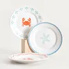 HOMLA KAOMA Dessertteller mit Seestern 21 cm Produktbild-Vorschau 5