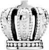 A silver crown charm. Produktbild-Vorschau