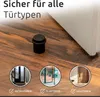 ECENCE Butée de porte à visser, lot de 2 butées en acier Voir les images du produit 3
