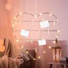 LED fotosrdce 39cm - 20 teplých bílých LED diod - na Náhled obrázku produktu 2