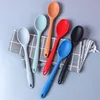 4 silikonové nepřilnavé míchací lžíce, žáruvzdorné, Náhled obrázku produktu 5