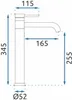 Rea Waschbeckenarmatur Lungis High Chrome Produktbild-Vorschau 4