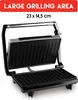 alpina Kontaktgrill Sandwichmaker - 700 Watt - 23 x 14,5 cm Produktbild-Vorschau 5