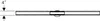 Geberit CleanLine80, 30-110cm Edelstahl geb., 1 Stk. Produktbild-Vorschau 3