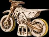 WOODEN CITY Puzzle 3D Moto MotoCross 88 pièces Voir les images du produit 13