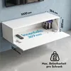 doporro TV Lowboard hängend Fernsehschrank Wohnzimmer | Produktbild-Vorschau 4
