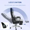 Sedia da ufficio HOMCOM, sedia da scrivania ergonomica con Anteprima dell’immagine prodotto 6
