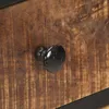 vidaXL Sideboard 85x30x80 cm Raues Mangoholz Produktbild-Vorschau 4