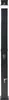 A black outdoor shower column with a shower head and a faucet. Náhľad obrázku produktu