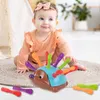 Sorter jeżyk układanka edukacyjna jeż montessori gra liczby Podgląd zdjęcia produktu 7