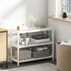 HOMCOM Schuhregal mit 3 Ebenen, Schuhablage, Schuhständer Produktbild-Vorschau 7