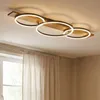 Lindby LED-Deckenlampe Galad, schwarz, Holz, 3-flg., 98 cm Produktbild-Vorschau 8
