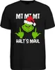 Mi Mi Mi Shut up Grinch Saying Anti-Christmas - Maglietta Anteprima dell’immagine prodotto 2